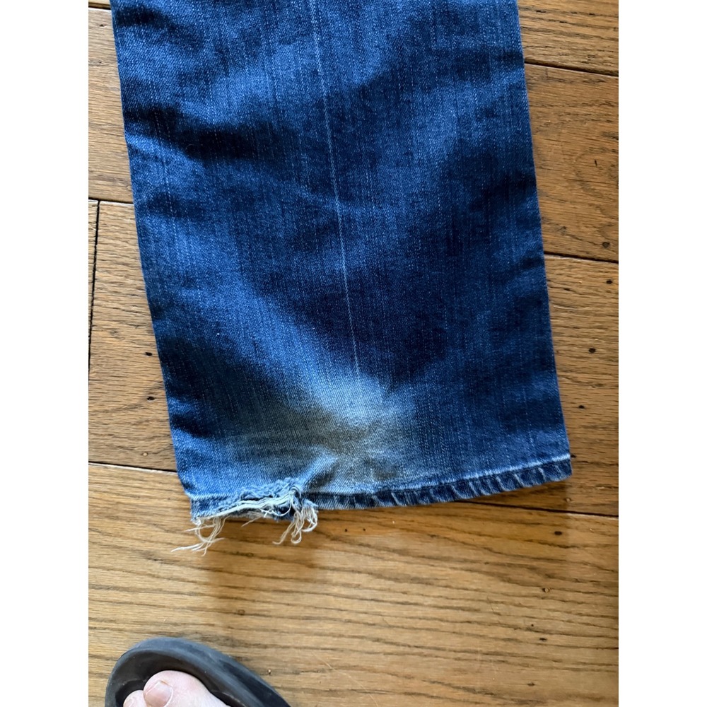 J2 by Jerome Dahan Citizens of Humanity Embroidered Pocket Y2K Low Rise Jean 29 - Picture 7 of 9